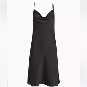 ARITZIA Black Midi Dress